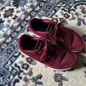 NOBULL Burgundy Athletic Shoes